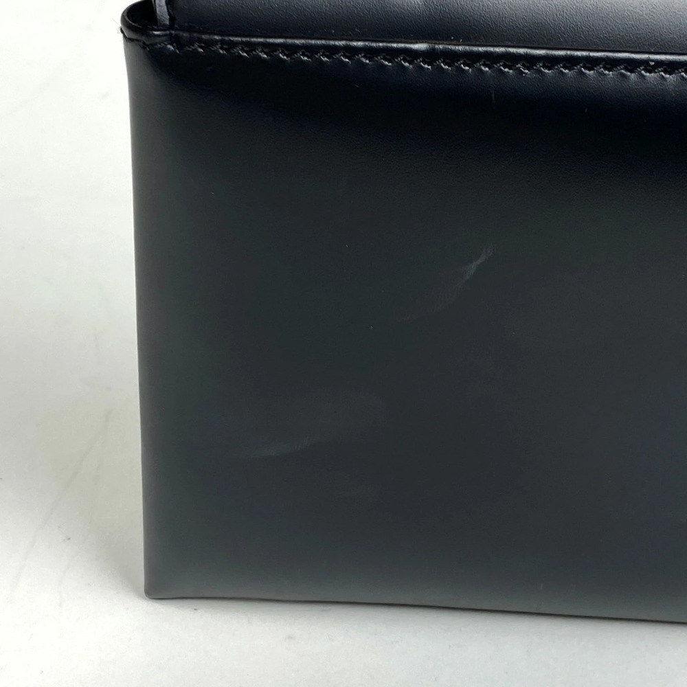 Gucci logo handbag One Shoulder Hobo bamboo strap leather black - Picture 3 of 6